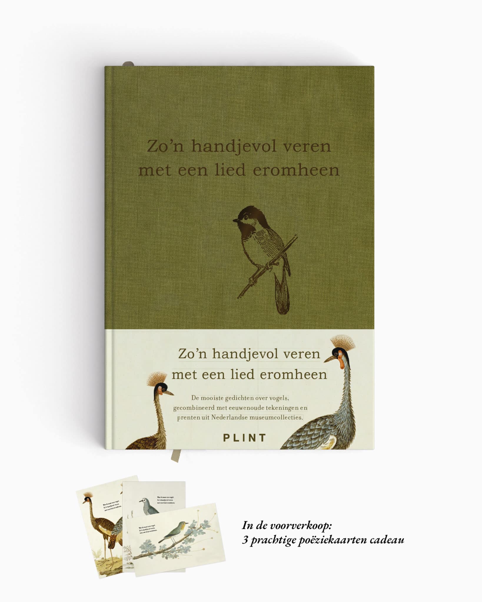 In de voorverkoop- 3 prachtige poëziekaarten cadeau