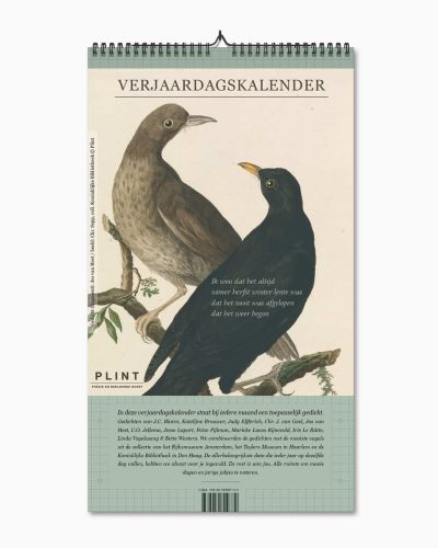 Plint - ISBN 9789059309739 - Verjaardagskalender Tijdliedje - kalender met gedichten